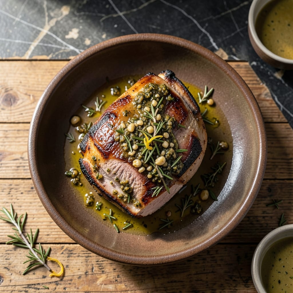 Veal Rib Recipe: Slow Roasted Tender Cut With Herb Crust