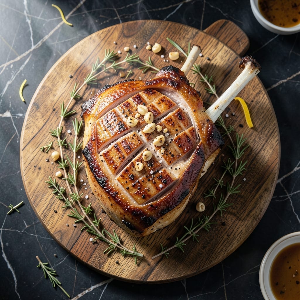 Rack of Pork Roast Recipe: Herb-Crusted Elegance with Juicy Centers