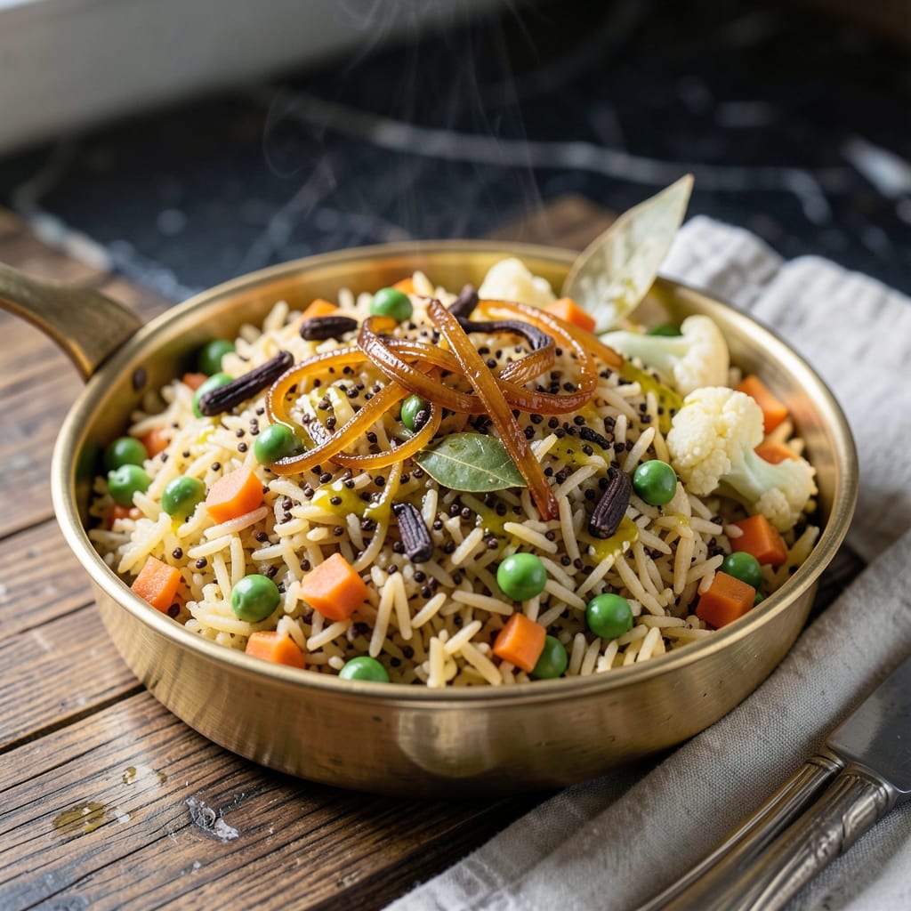 Sabzi Pulao Recipe Food Fusion: Aromatic Spices With Mixed Veggies and Rice