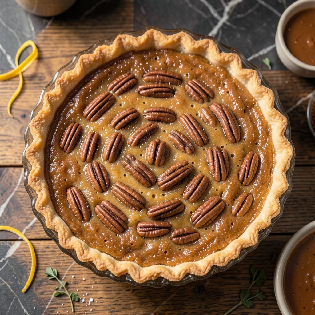 Pecan Pie Recipe Sweetened Condensed Milk: Gooey Caramel Filling With Crunchy Topping