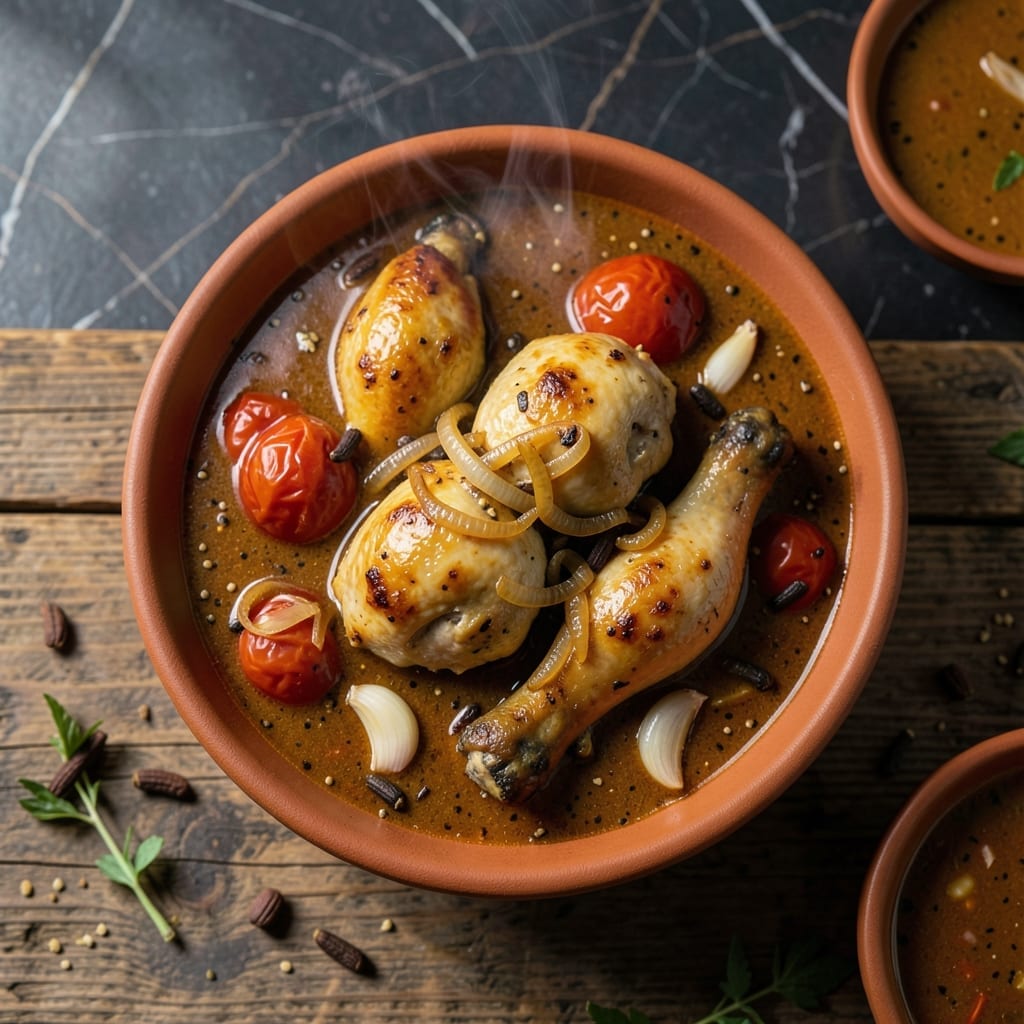 Recipe for Pakistani Chicken Curry: Fragrant Spices and Tender Chicken