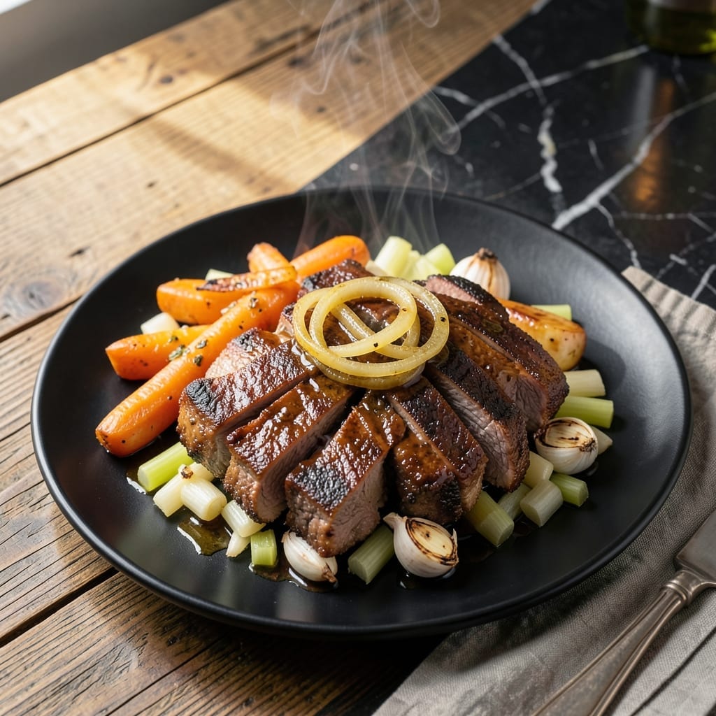 Short Rib Roast Recipe Slow Cooker: Melt-In-Your-Mouth Braised Beef