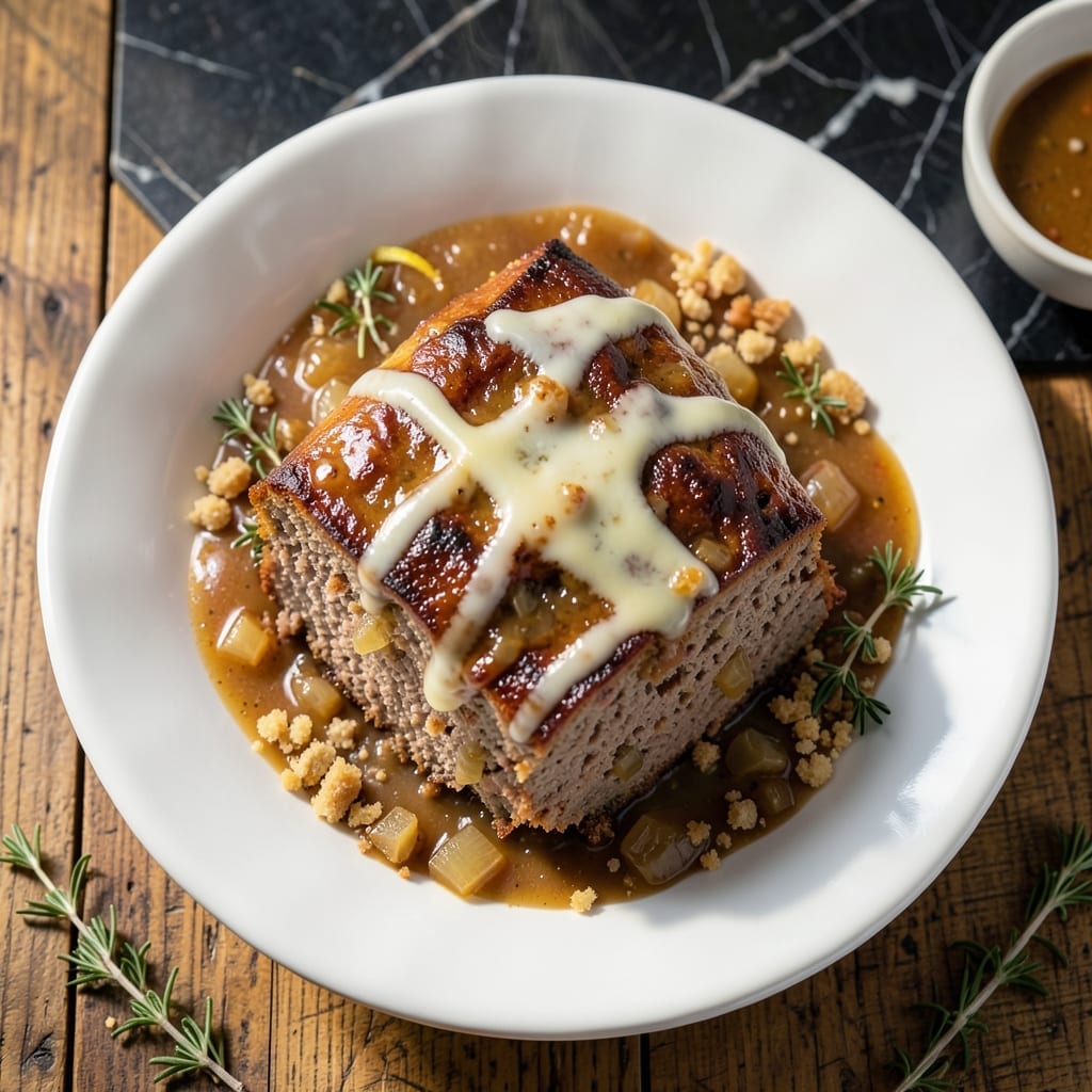 Meatloaf Recipe Using French Onion Soup: Moist and Savory With a Rich Onion Gravy