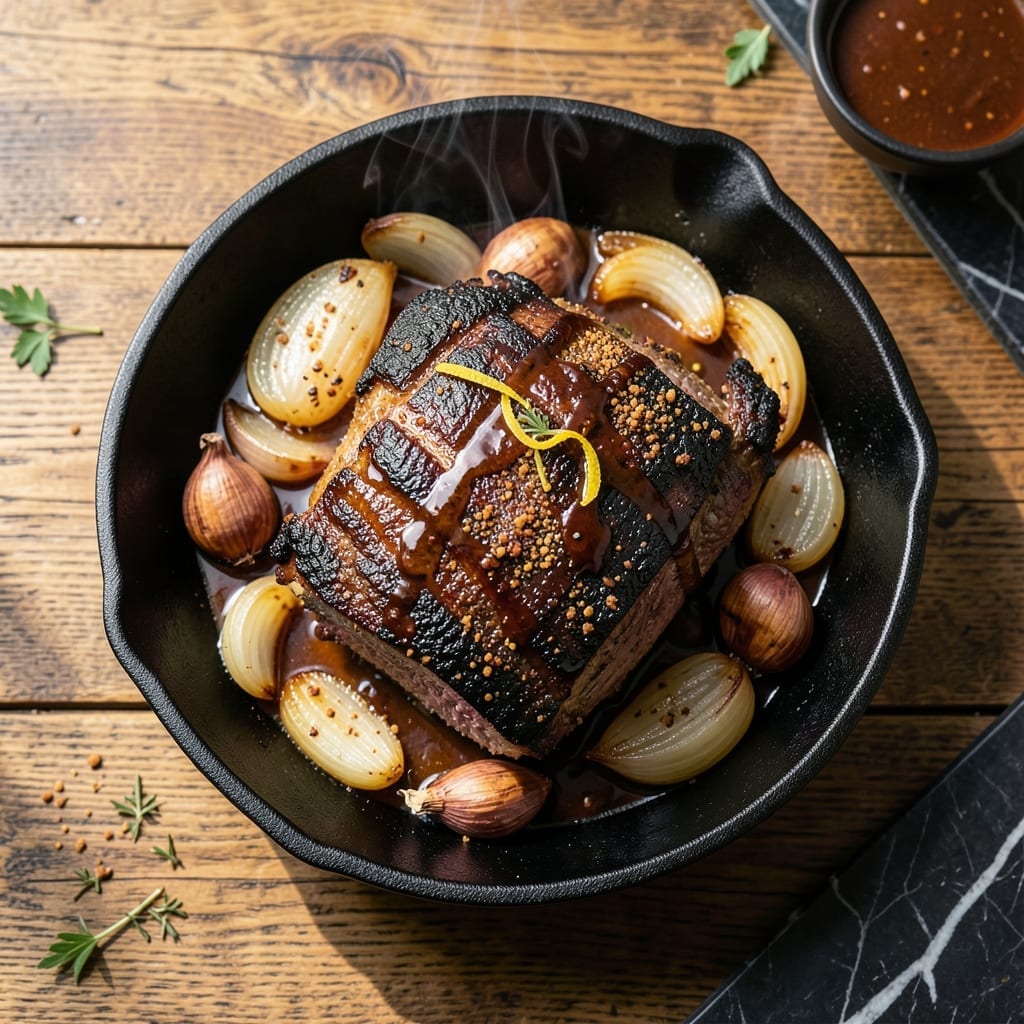 Barbecue Roast Recipe: Oven-Braised With Bold Spice Rub