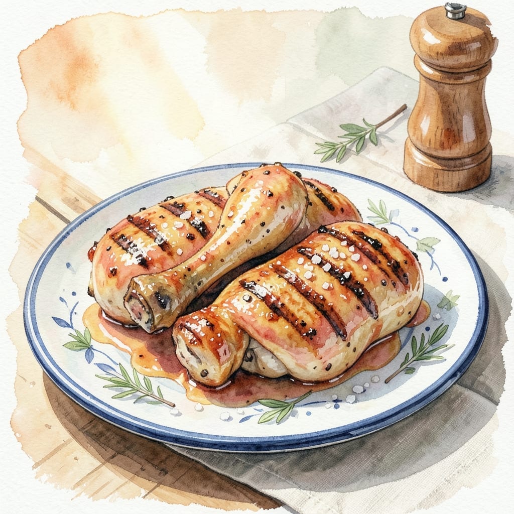 Barbecue Chicken Recipe Grill: Smoky Char With Sweet Heat Glaze