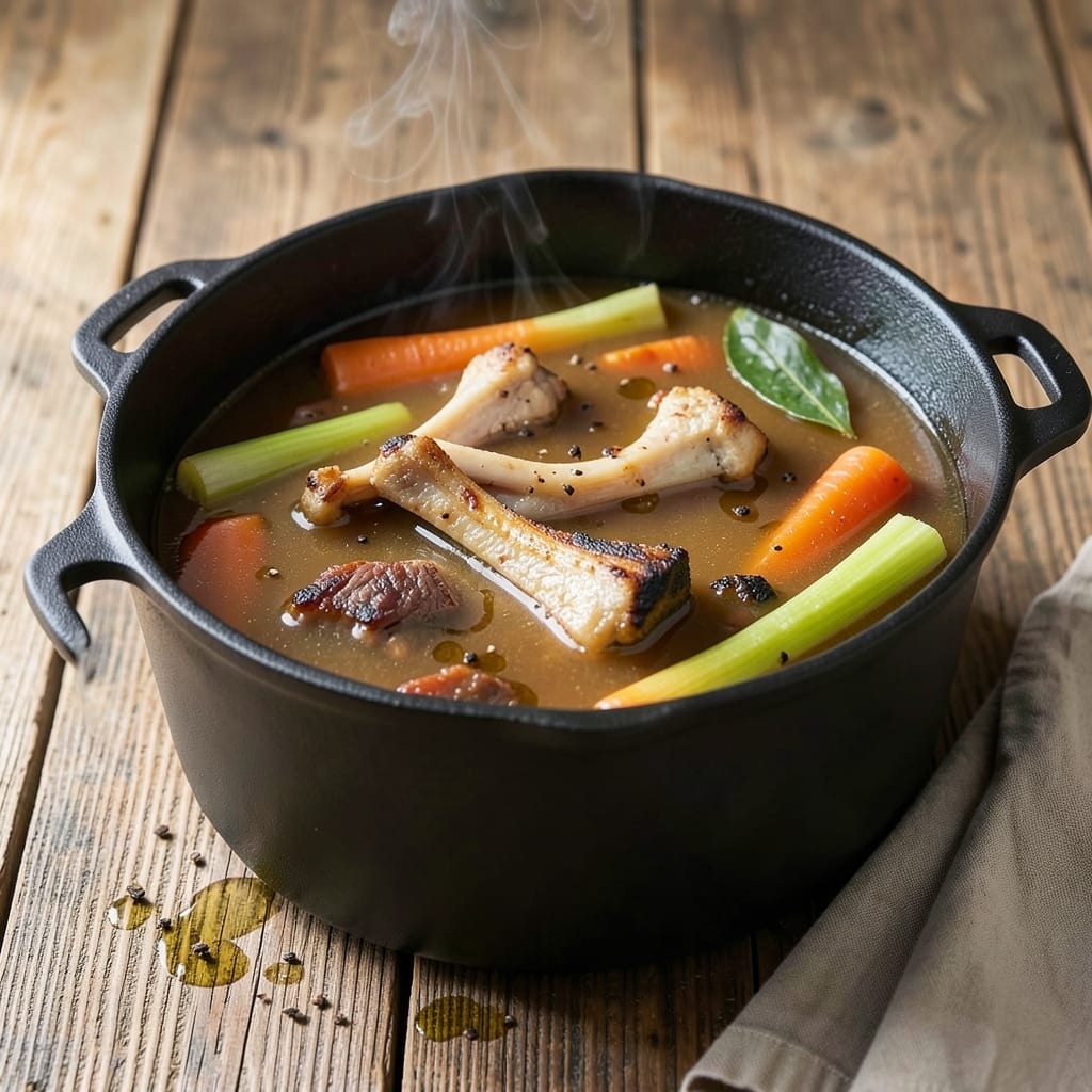 Bone Broth Recipe Slow Cooker: Nutrient-Rich Simmered for 24 Hours Bone Broth Recipe Slow Cooker: Nutrient-Rich Simmered for 24 Hours