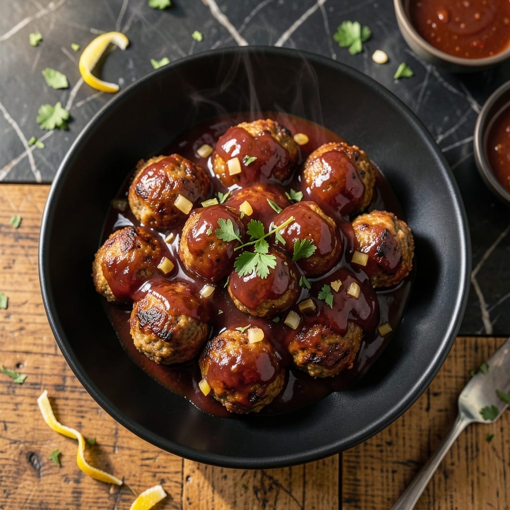 Meatballs With Grape Jelly And BBQ Sauce Instant Pot Recipe: Sweet and Tangy Pressure Cooker Magic