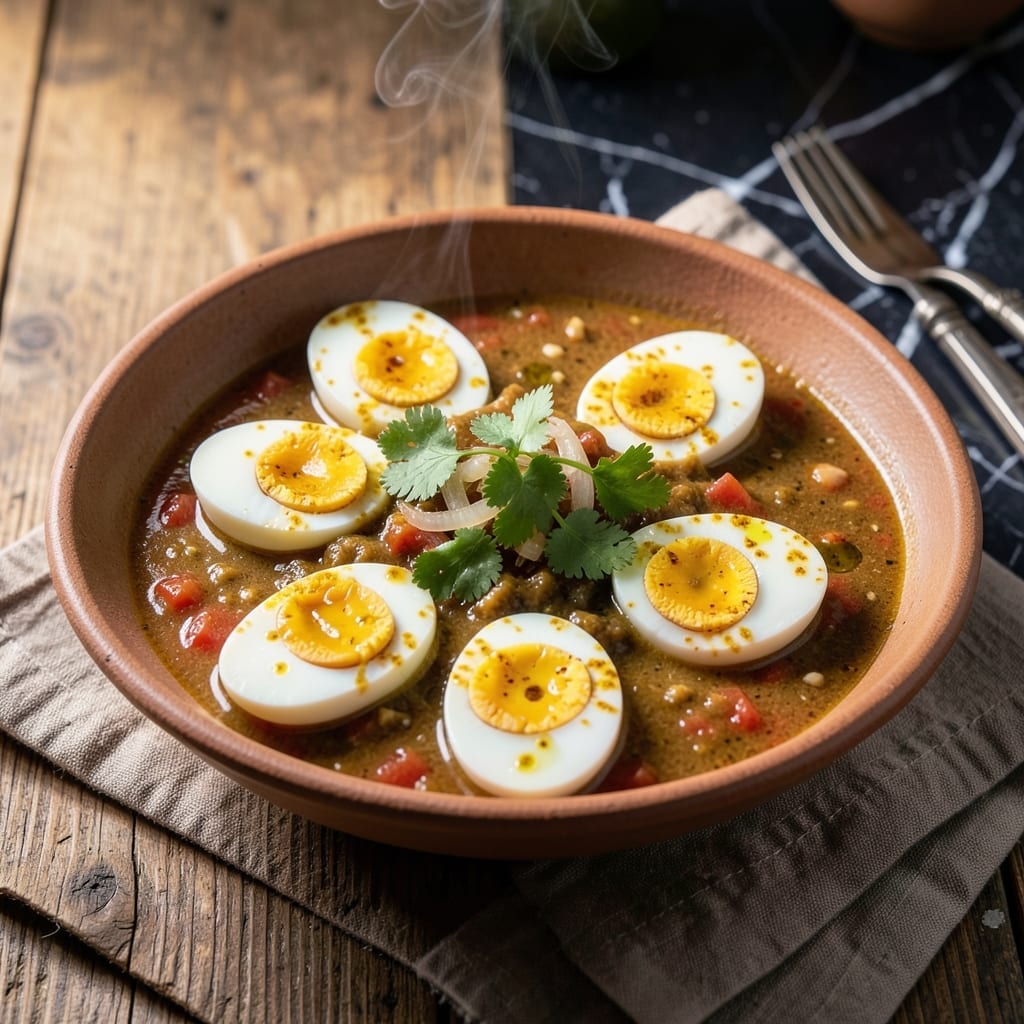 Egg Kari Recipe In Marathi: Spiced Coconut Gravy With Boiled Eggs Egg Kari Recipe In Marathi: Spiced Coconut Gravy With Boiled Eggs