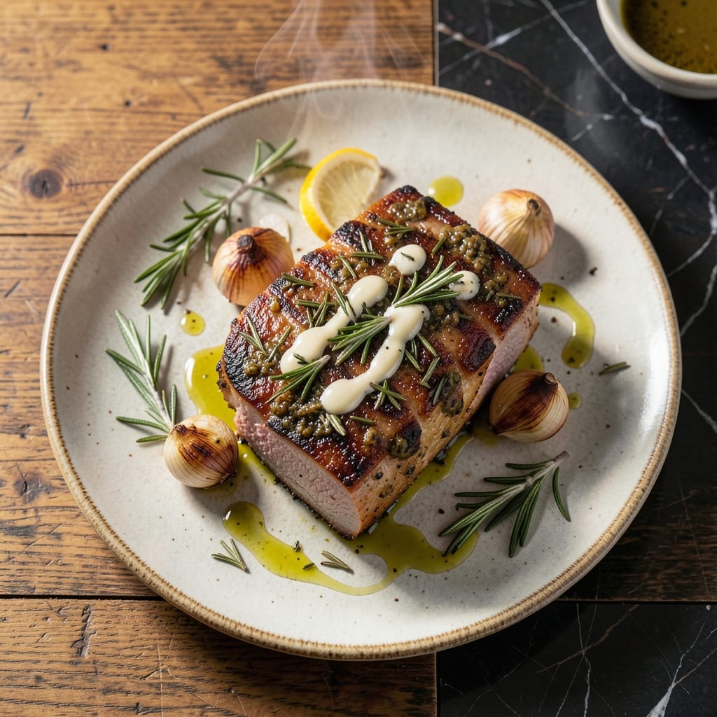 Pork Tenderloin Recipe Rosemary Thyme: Herb-Crusted Elegance in 30 Minutes