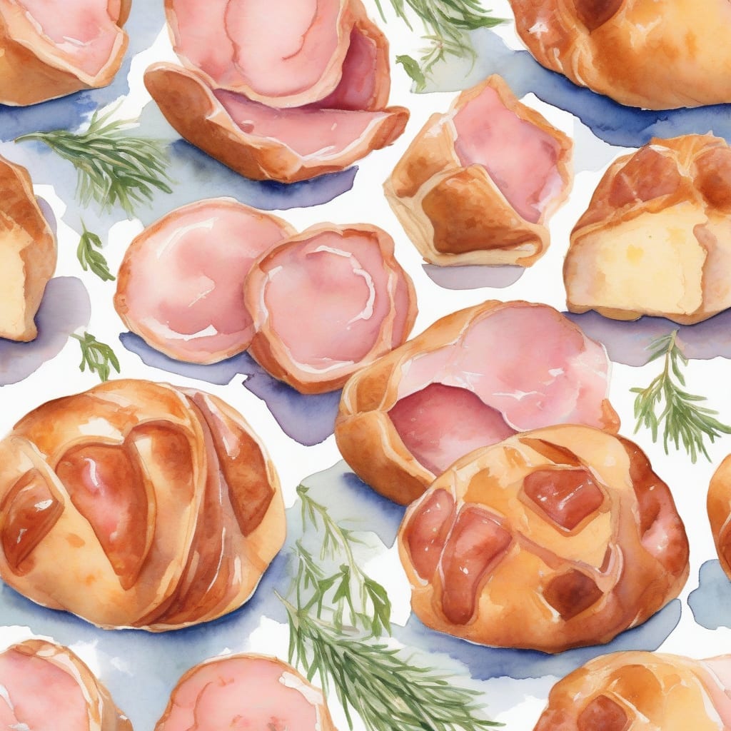 ham puffs pampered chef recipe