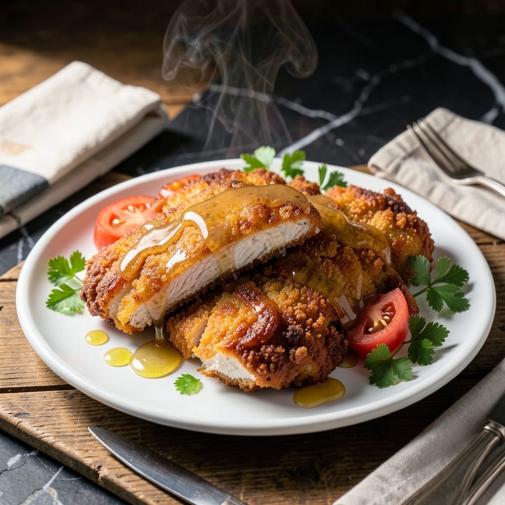 Recipe for Fried Boneless Chicken Breast: Crispy Crust and Moist Interior