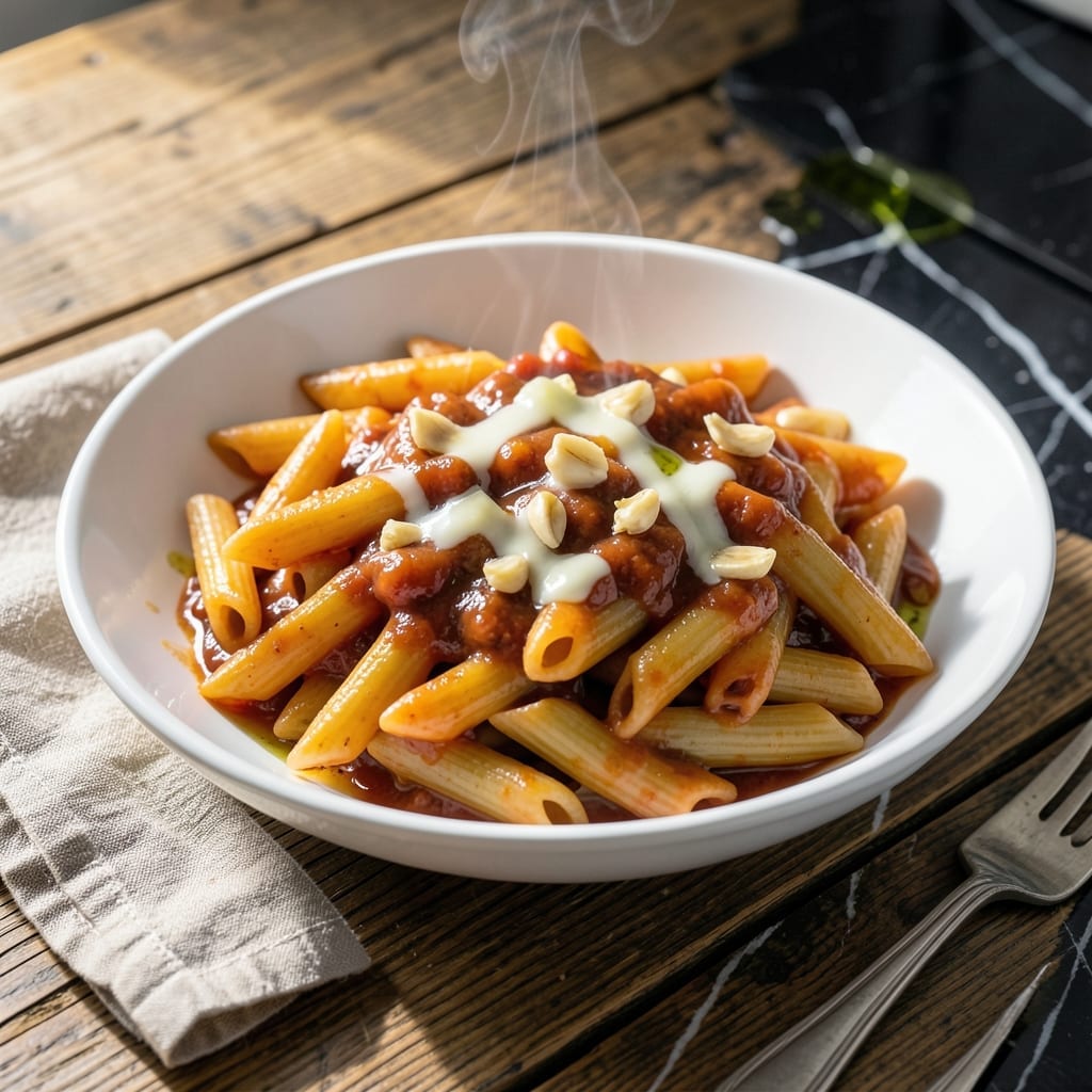 Easy Penne Vodka Recipe With Jar Sauce: 20-Minute Creamy Indulgence