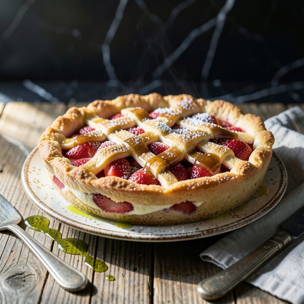 Monkeypod Strawberry Cream Pie Recipe: Tropical Twist on a Classic Dessert