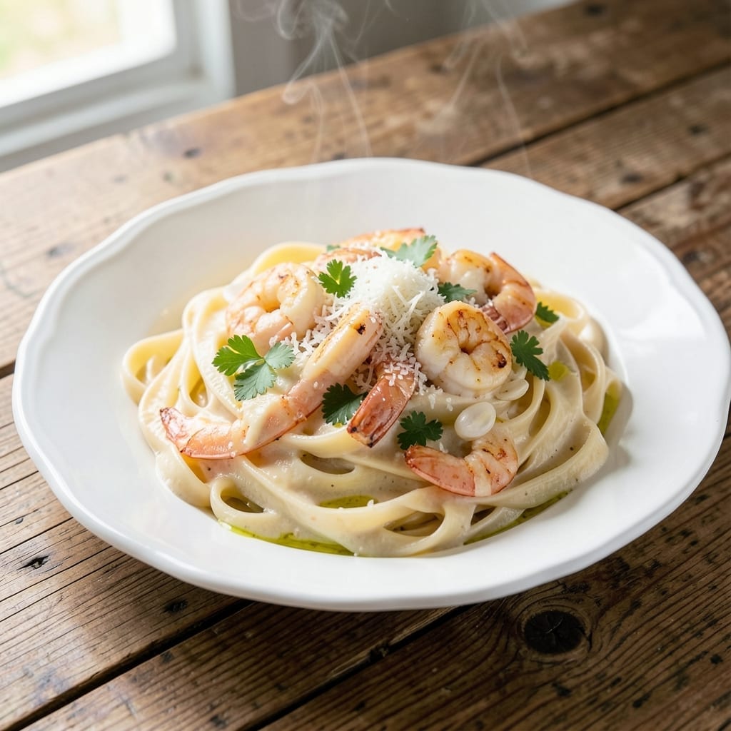 Shrimp Alfredo Recipe Natasha's Kitchen: Luxuriously Creamy Pasta With Succulent Shrimp