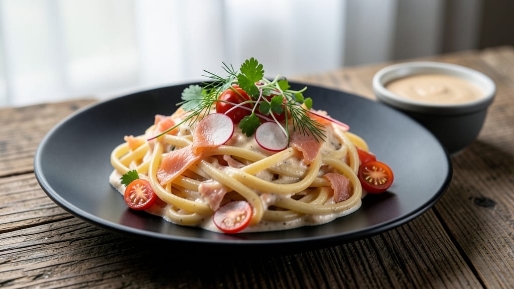 Smoked Salmon Cream Pasta Recipe: Rich Dill Sauce With Flaky Fish Smoked Salmon Cream Pasta Recipe: Rich Dill Sauce With Flaky Fish
