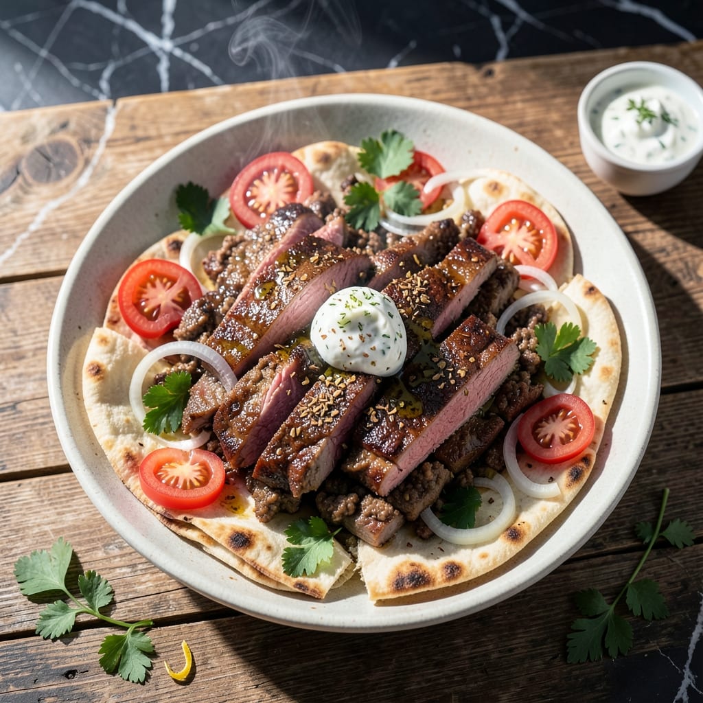 Gyro Recipe Lamb and Beef: Mediterranean Spiced Perfection on Pita