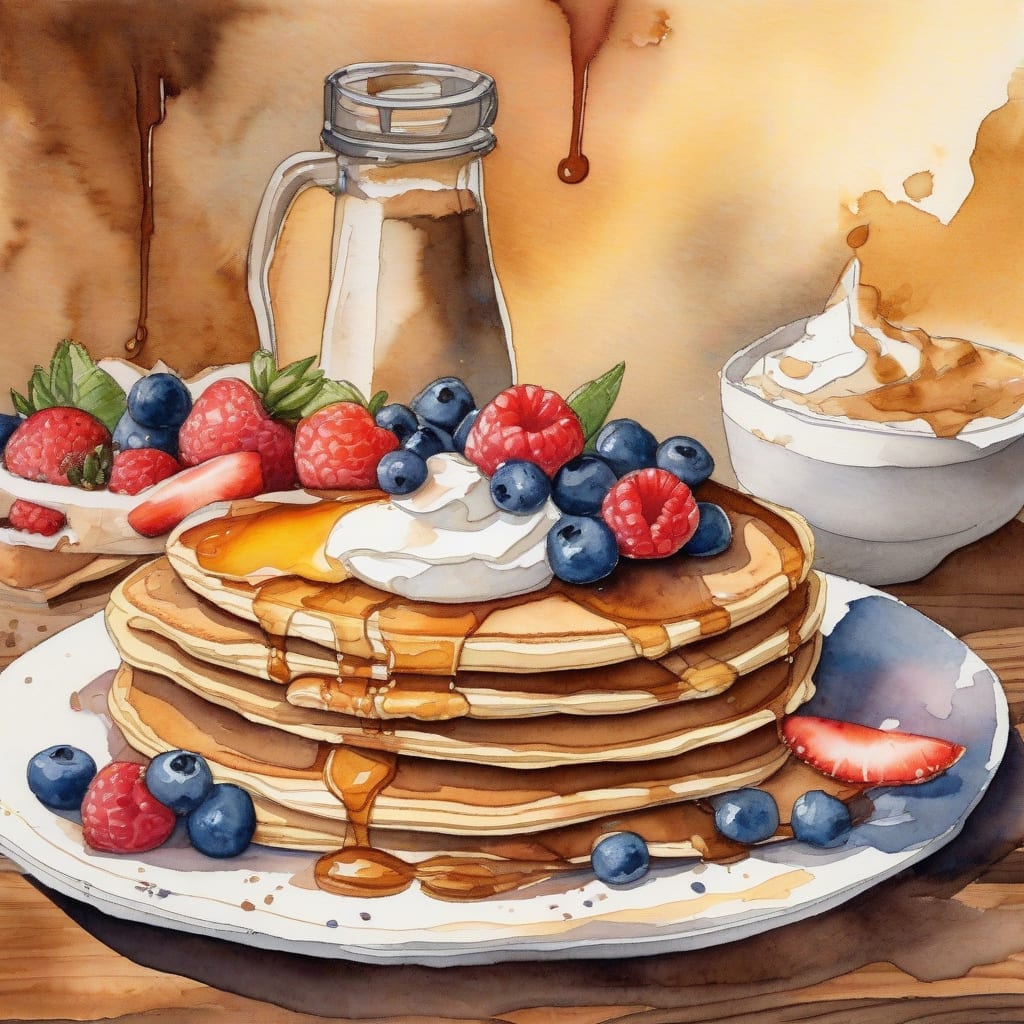 pancake art recipe