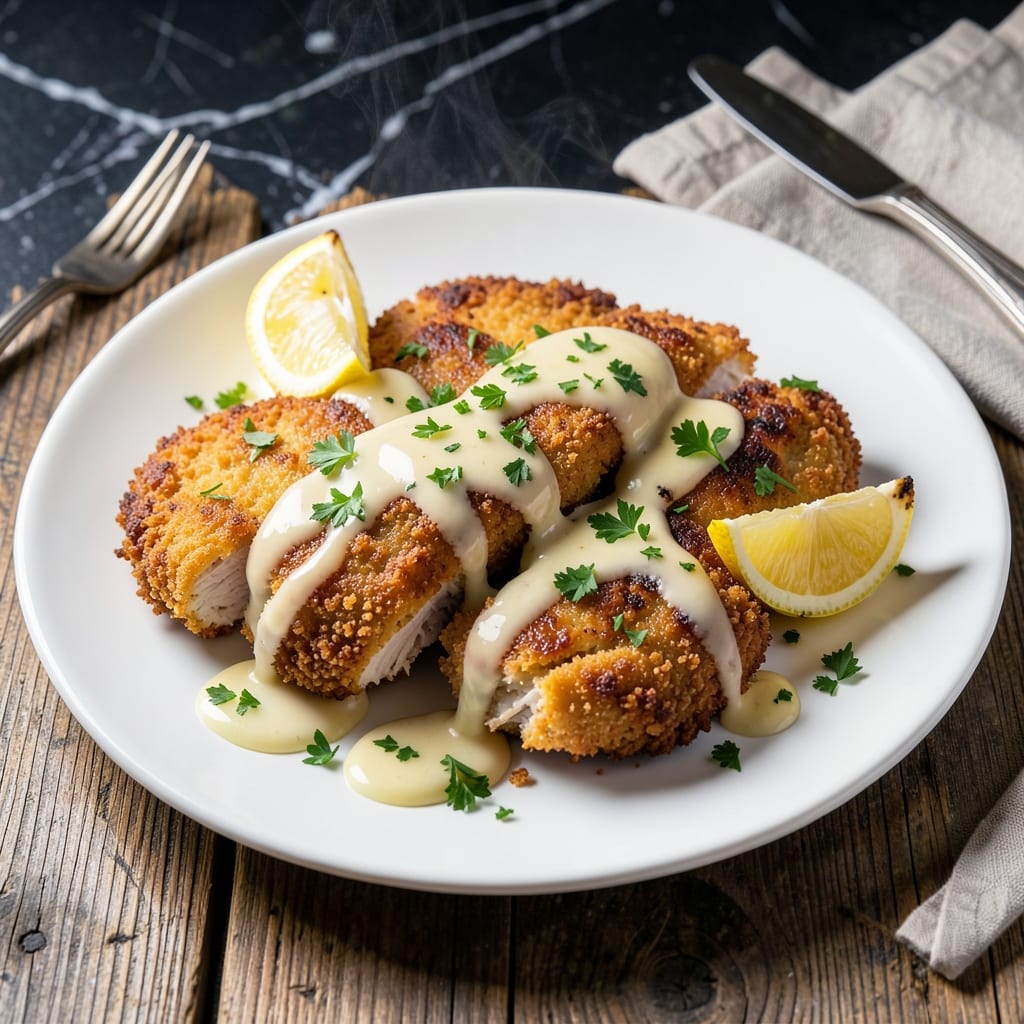 Chicken Francese Recipe Easy No Wine: Lemon Butter Sauce in 20 Minutes
