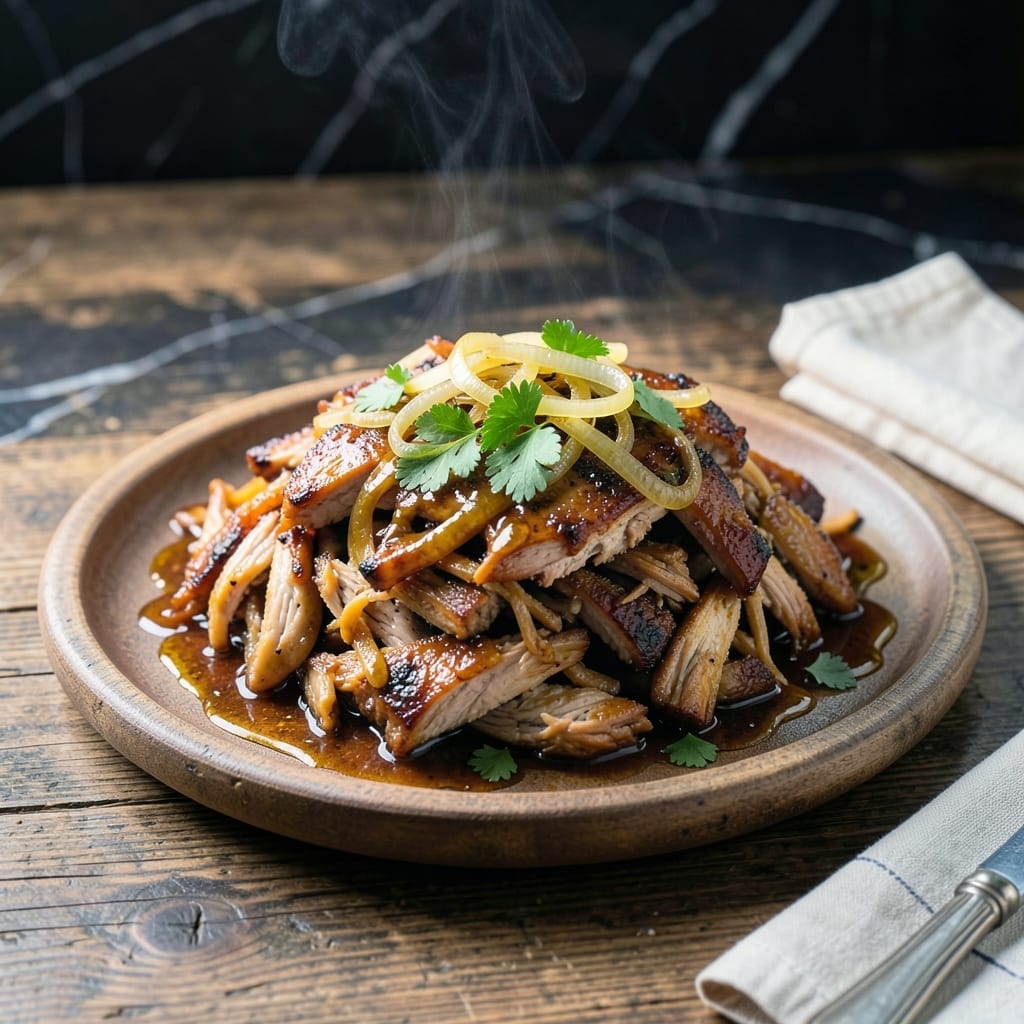 Shredded Barbecue Chicken Recipe Slow Cooker: Set-It-and-Forget-It Smoky Richness