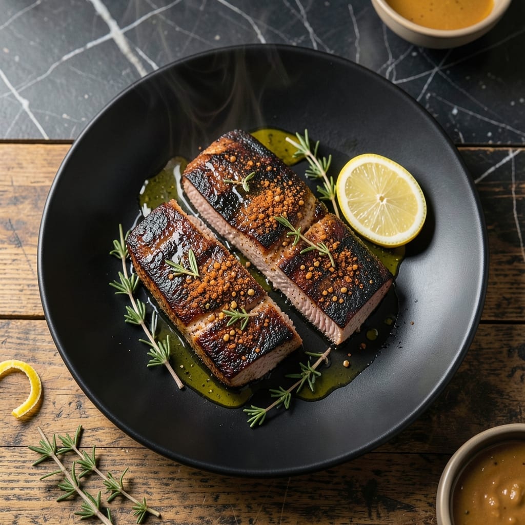 Blackened Grilled Tuna Steak Recipe: Spice-Crusted Bold Flavor