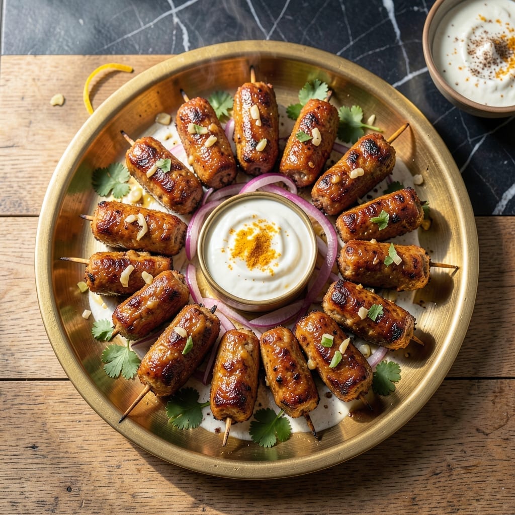 Ground Chicken Kebab Recipe Indian: Spiced Tikka-Style Skewers for the Grill