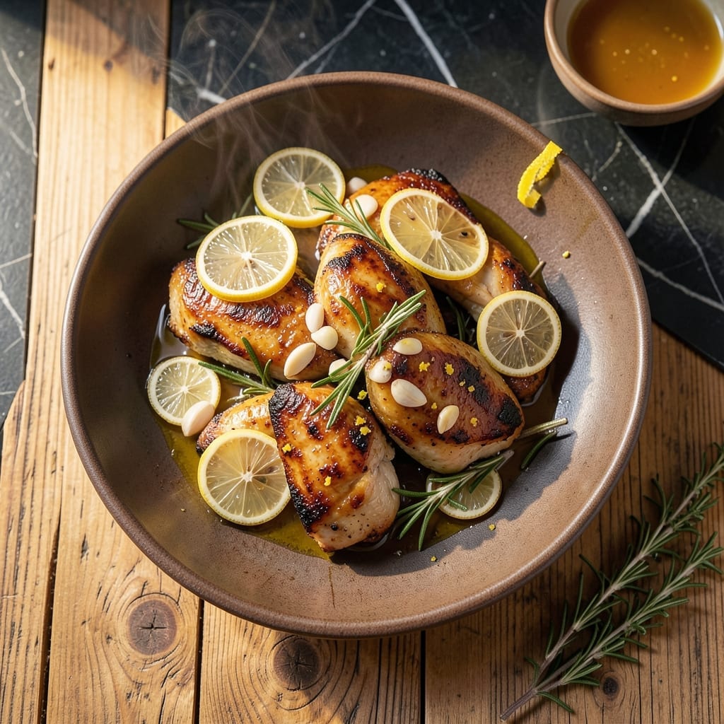 Barbecued Lemon Chicken Recipe: Grill-Master's Zesty Citrus Glaze
