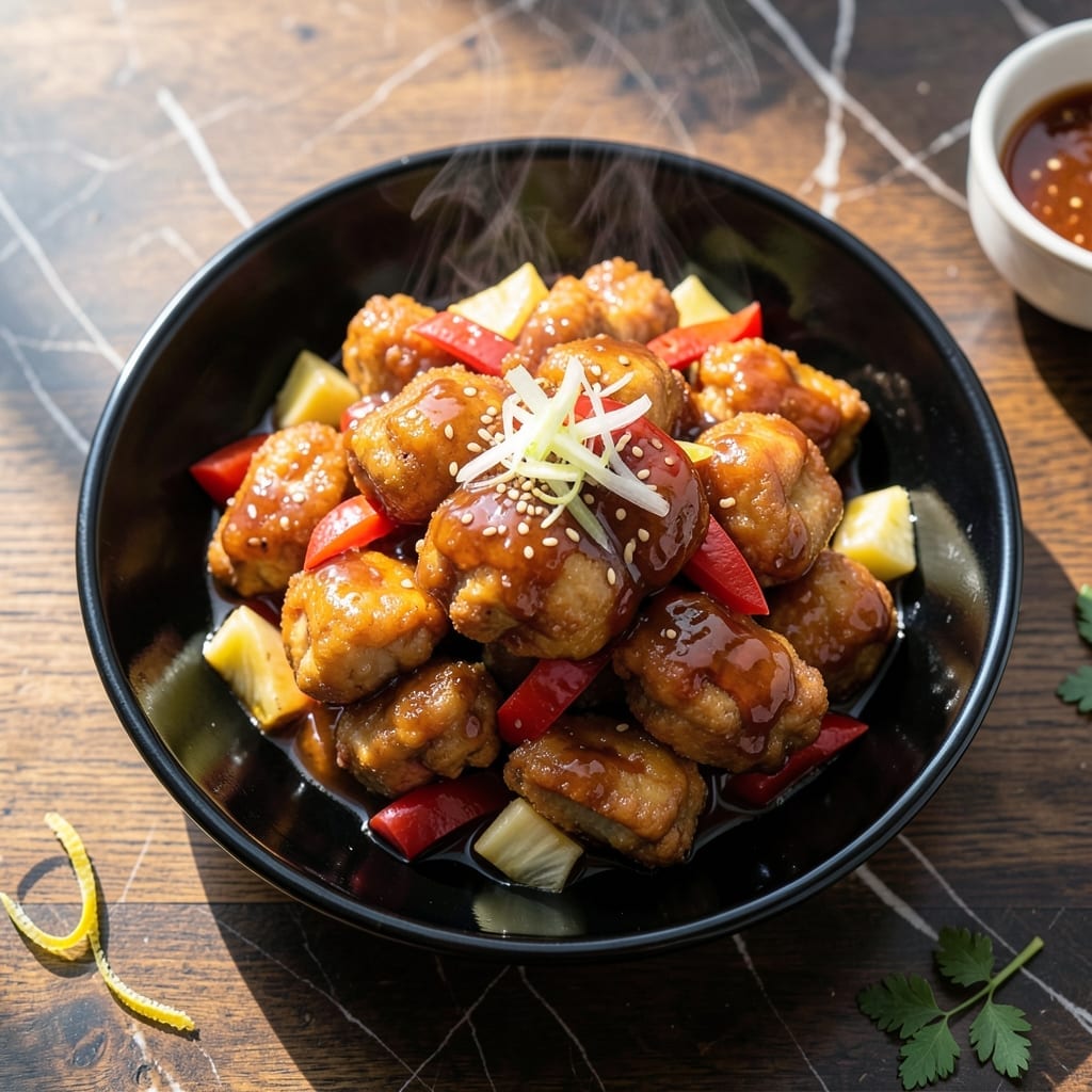 Mister Jiu's Sweet and Sour Chicken Recipe Brandon Jew: Michelin-Starred Flavor at Home