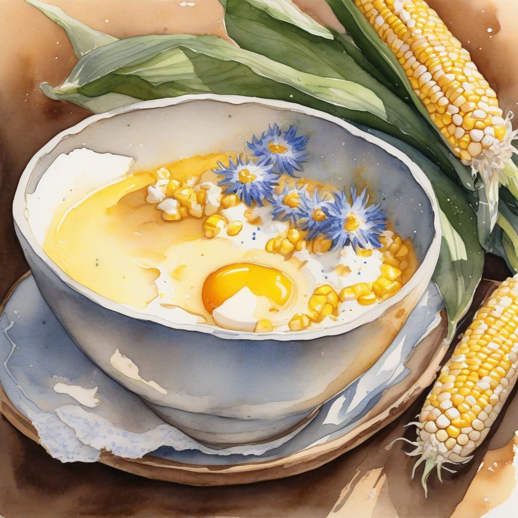 corn flower recipe