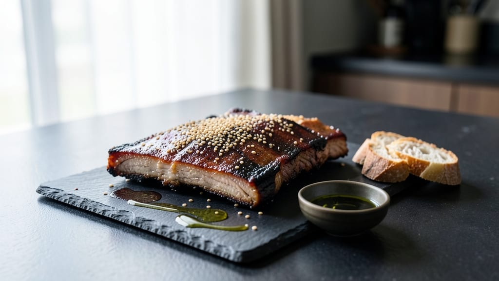 Smoked Pork Spare Ribs Recipe: Maple-Bourbon Glaze Locks in Smoky Sweetness