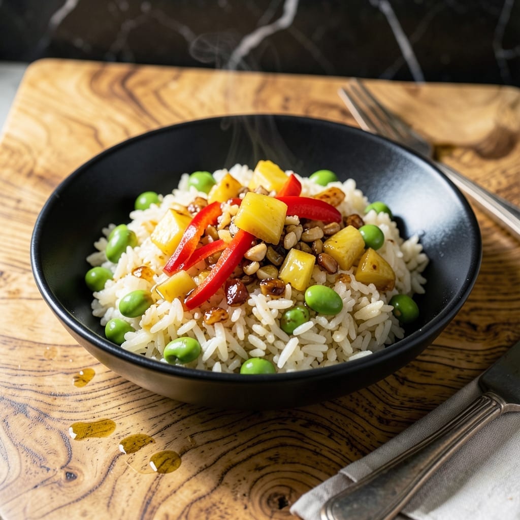 Edamame Rice Recipe Hawaii: Island-Style Sweet and Savory Bowl