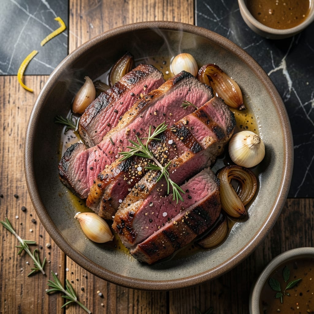 Grilled Bottom Round Roast Recipe: Smoky Char With Herb-Infused Juiciness