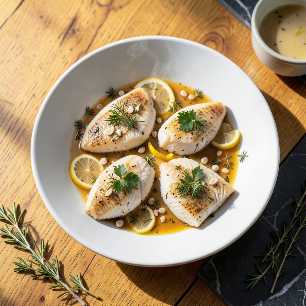 Recipe For Perch Baked: Buttery Herb Crust in 25 Minutes