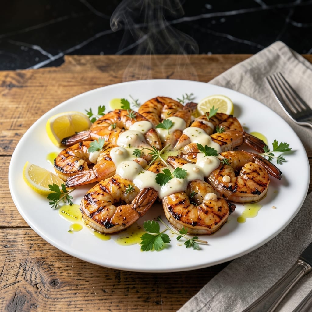 Grilled Butterflied Shrimp Recipe: Smoky Char With Garlic Herb Finish
