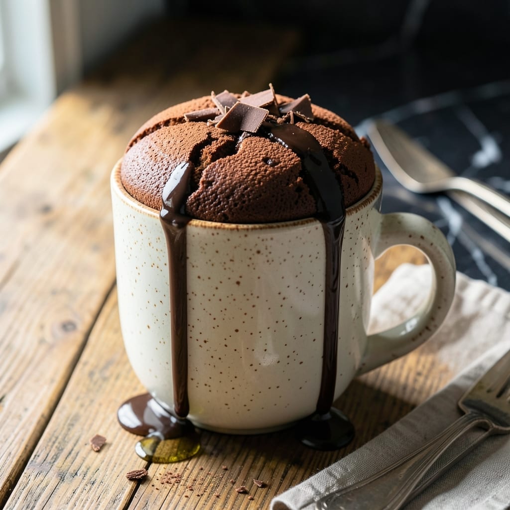Mug Cake Recipe No Milk: Single-Serve Chocolate Indulgence
