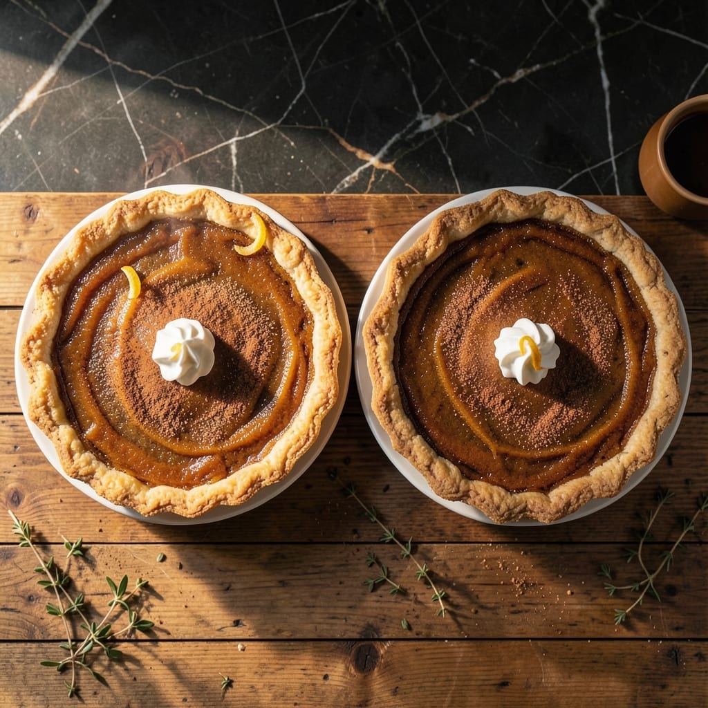 Libby's Pumpkin Pie Recipe for 2 Pies: Spiced Custard in Flaky Crusts
