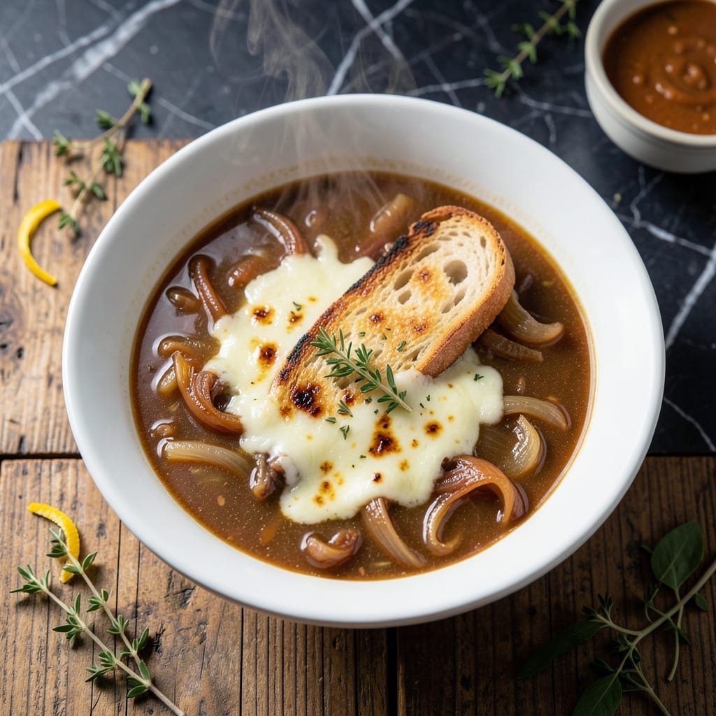 French Onion Soup Recipe Without Wine: Rich Caramelized Depth With Broth