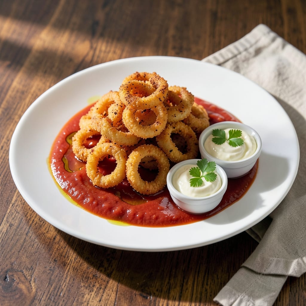 Ruth Chris Calamari Recipe: Crispy Golden Rings With Lemon Aioli