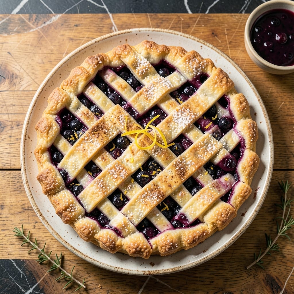Blueberry Pie Recipe Using Frozen Blueberries: Bursting With Juicy Flavor