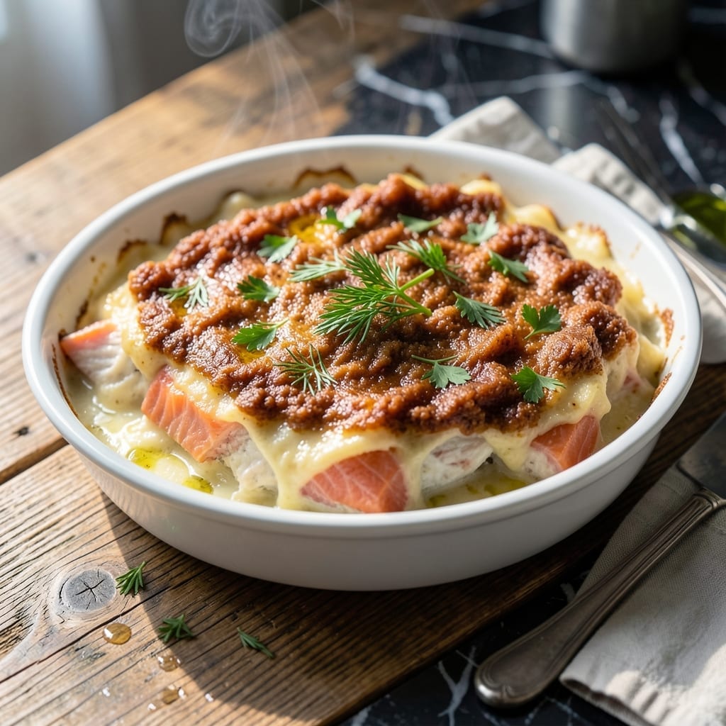Fish Pie Recipe With Mashed Potato Topping: Flaky Fish and Creamy Mash Harmony
