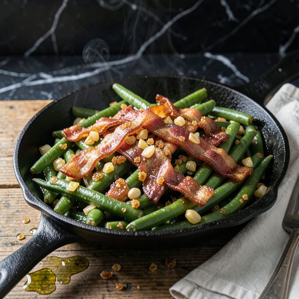 Mission BBQ Green Beans and Bacon Recipe: Smoky-Sweet Side with Crispy Bits