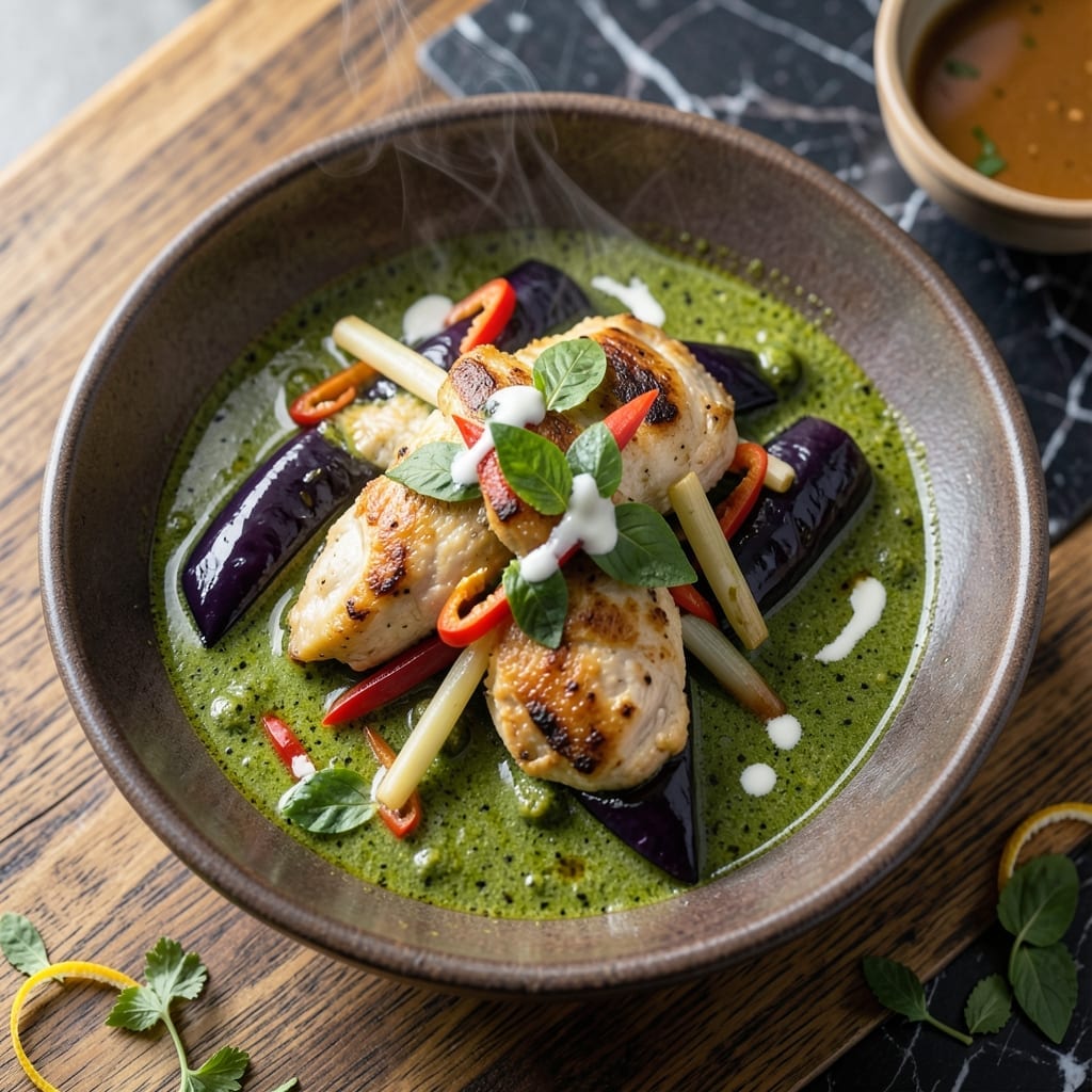 Green Curry Chicken Recipe Thai Kitchen: Authentic Spices and Coconut Milk Harmony