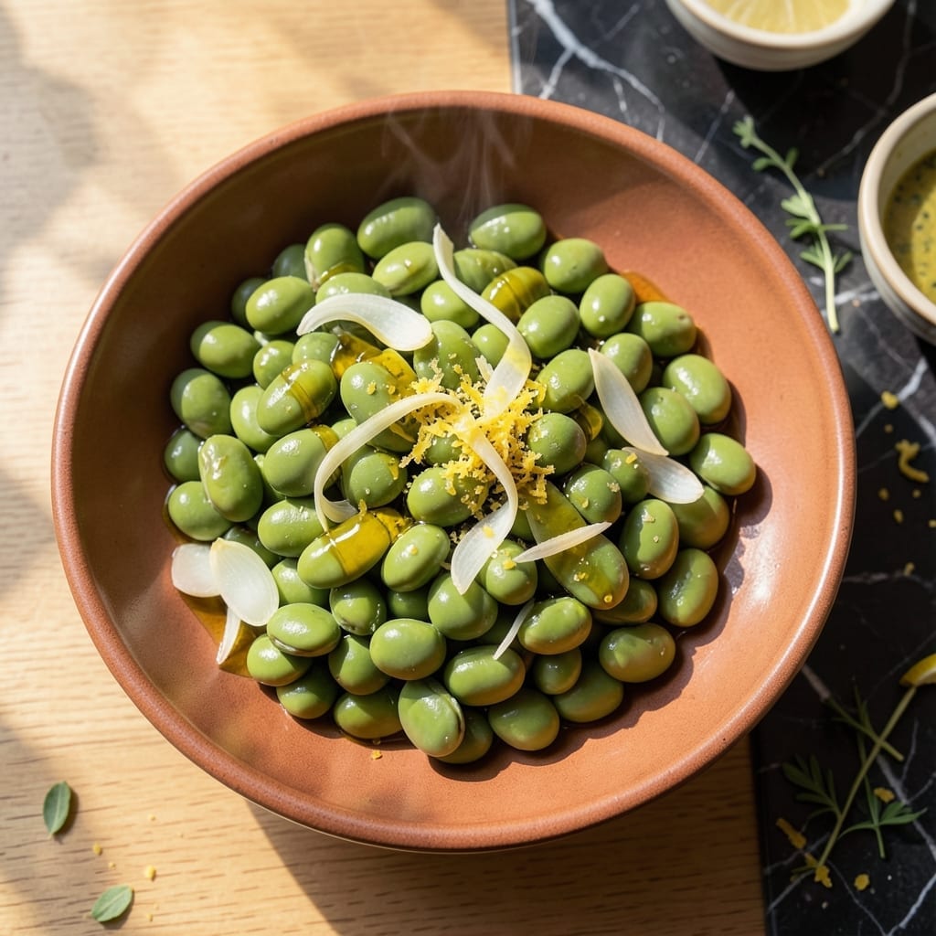 Fava Beans Recipe Vegetarian: Mediterranean-Style With Lemon and Herbs