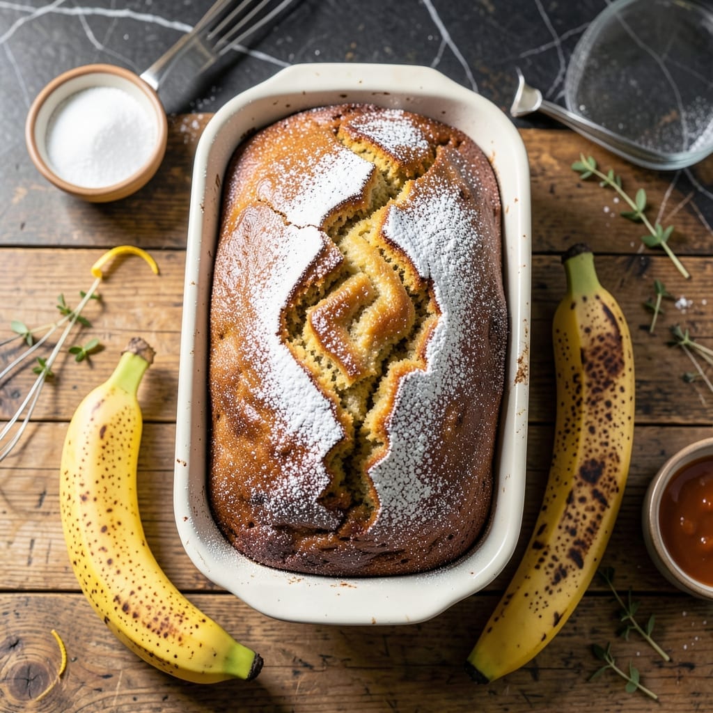 Banana Loaf Recipe With 2 Bananas: Moist Crumb Using Minimal Ingredients