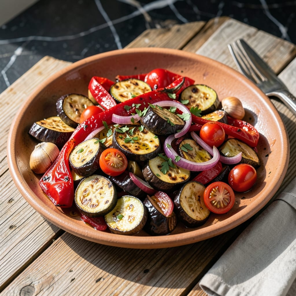 Roasted Mediterranean Vegetables Recipe Jamie Oliver: Vibrant Oven-Roasted Medley