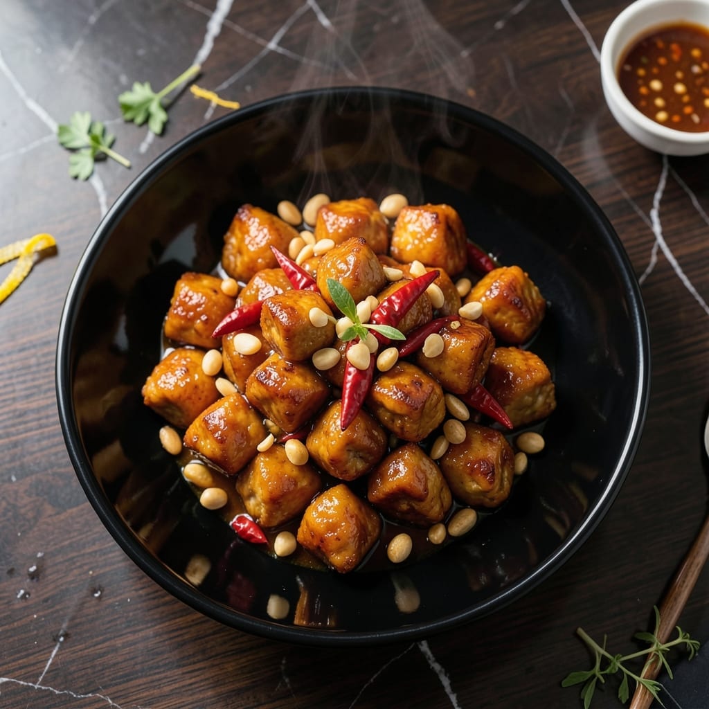 Kung Pao Chicken Recipe P.F. Chang's: Spicy-Sweet Heat With Crunchy Peanuts