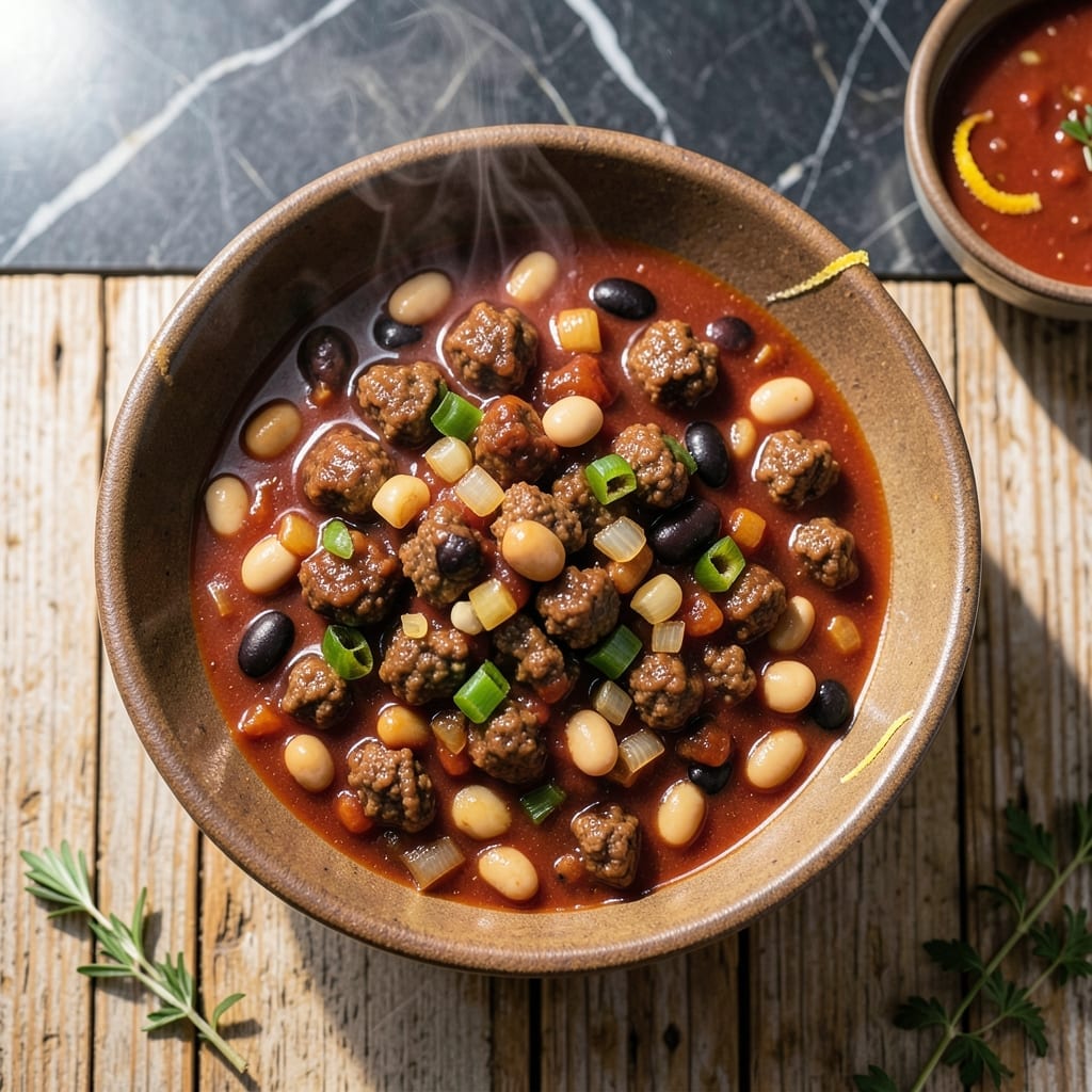 Chili Recipe With Tomato Juice: Hearty Bowl With Deep, Robust Flavor