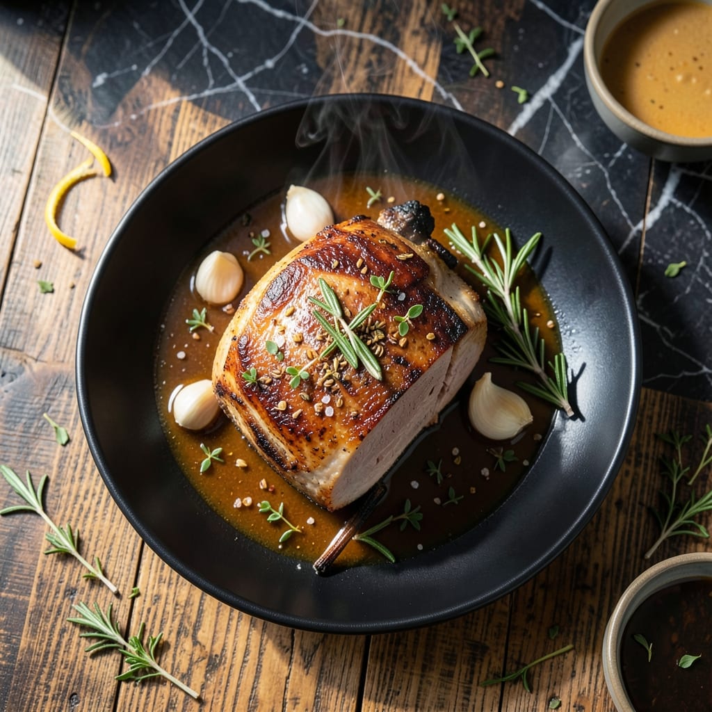 Keto Pork Roast Recipe Slow Cooker: Garlic-Herb Infused Juicy Cut