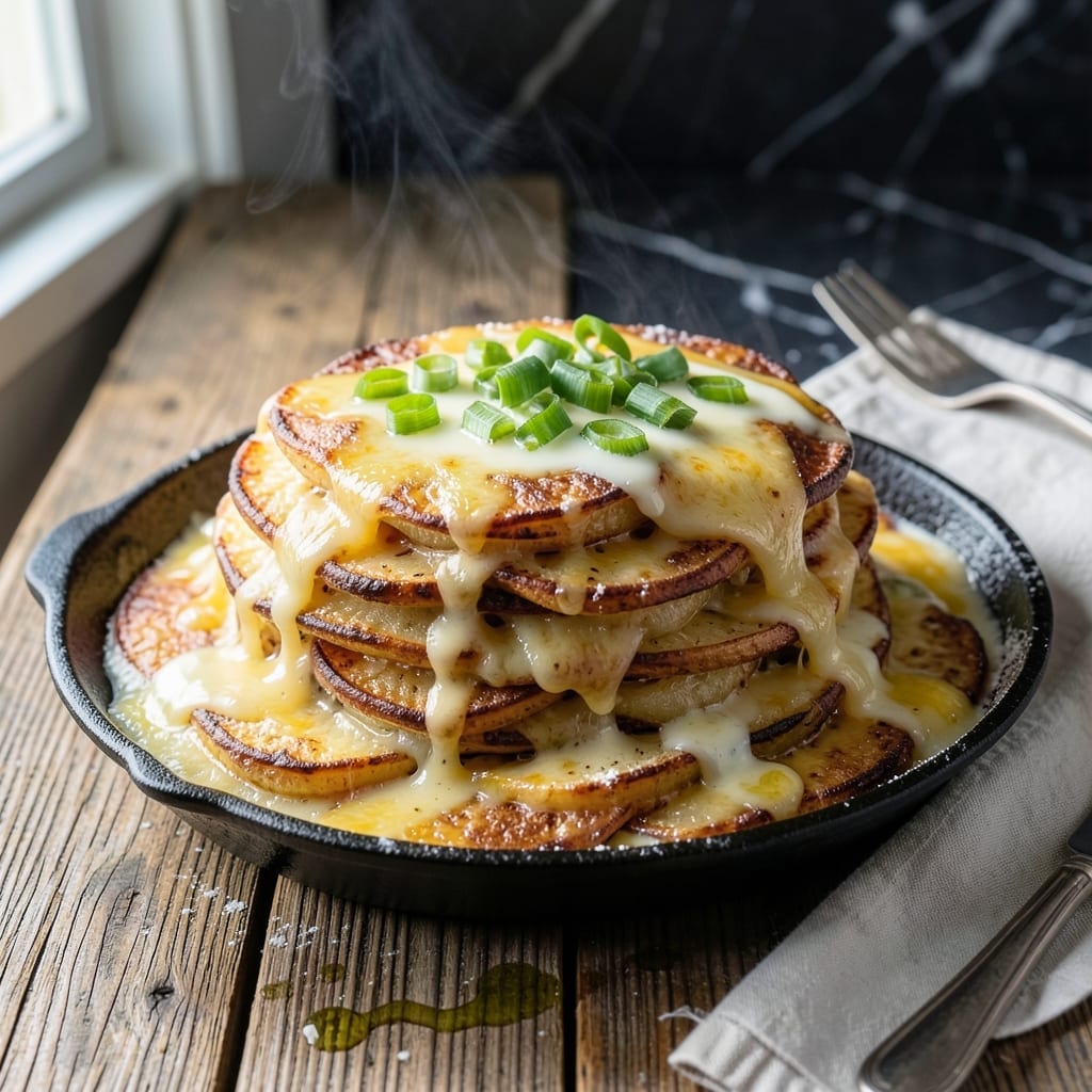Cherokee Grill Neva's Potatoes Recipe: Creamy Cheese and Green Onion Indulgence