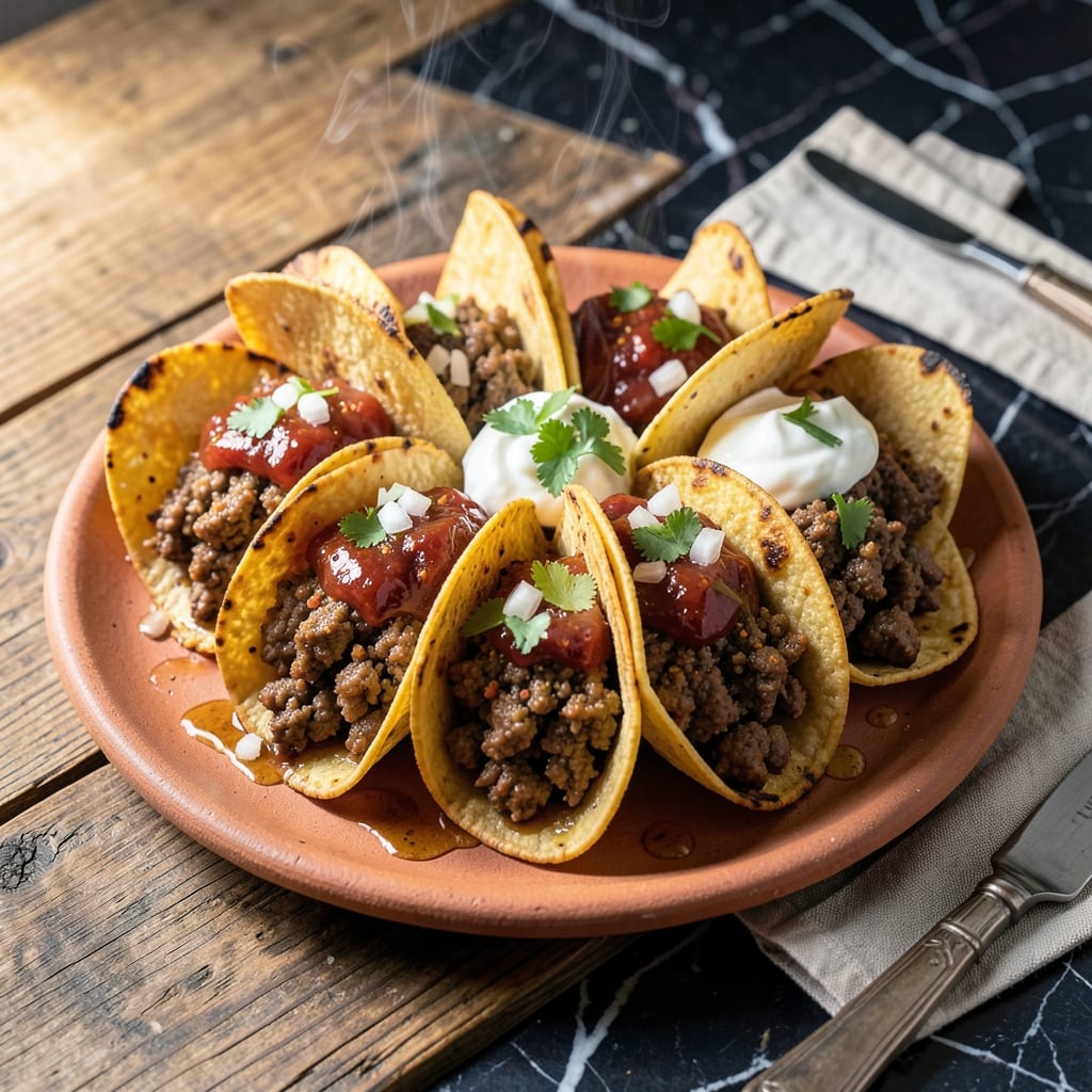 Hard Shell Taco Recipe Ground Beef: Crunchy Shells With Spiced Filling Hard Shell Taco Recipe Ground Beef: Crunchy Shells With Spiced Filling
