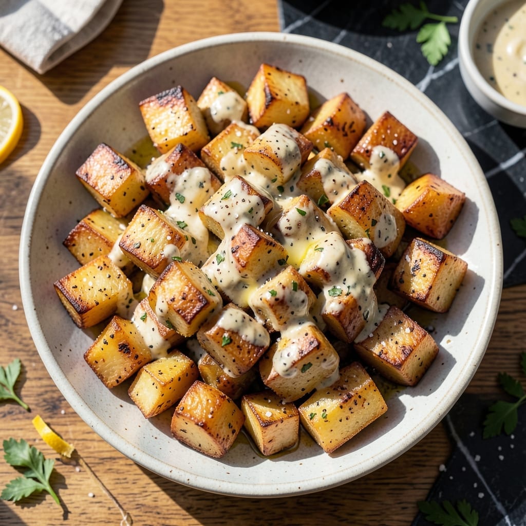 Grilled Ranch Potatoes Recipe: Smoky Herb-Infused Crispy Bites